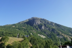 First view of the mountains